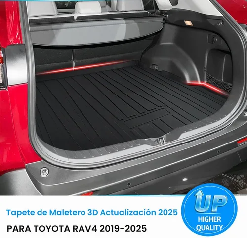 Vista 7 de Powerty Forro para maletero de carga para Toyota RAV4 2019-2024, 2025, protector de carga para todo tipo de clima, tapete de carga para camión