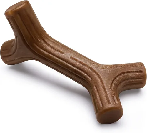 Vista 31 de Benebone Bone - Juguete masticable duradero para perros para masticadores agresivos, tocino real, fabricado en Estados Unidos, pequeño
