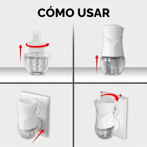 Vista 8 de Air Wick Repuesto de aceite perfumado enchufable, 7 unidades, melocotón y néctar dulce, ambientador, aceites esenciales