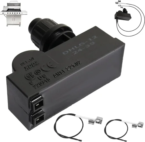 Vista 8 de Kit de encendido electrónico de 2 salidas para Char-Broil G511-0055-W1 2 Electrodo Interruptor Independiente, Encendido para Reemplazo Charbroil
