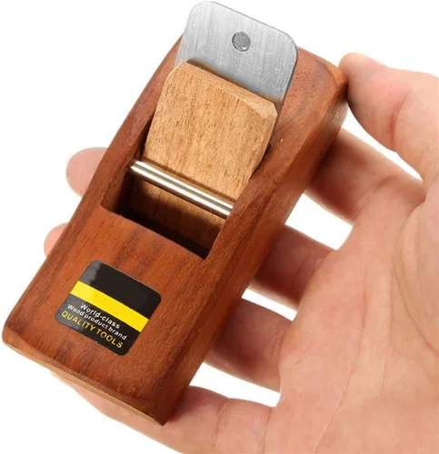 Vista 7 de Cabilock Plano de mano 2 unids Mini Carpintero Plano Herramienta de madera eficiente Cepilladora de madera