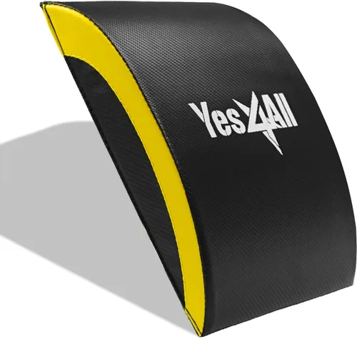 Vista 8 de Yes4All Ab Mat Tailbone y sin coxis, almohadilla de apoyo plegable para ejercicios abdominales para entrenamiento central y espalda baja