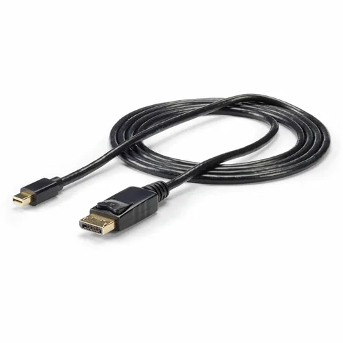 Vista 8 de StarTech - Cable Mini DisplayPort a DisplayPort 1.2 de 3 pies (MDP2DPMM1MW)
