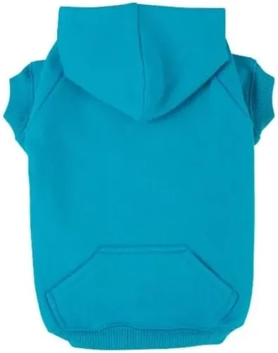 Vista 15 de Sudadera con capucha básica de poliéster/algodón de Zack & Zoey, XS, bluebird