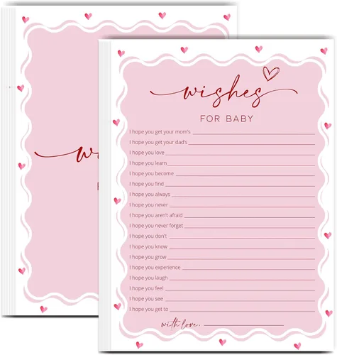 Vista 9 de Tarjetas de juego de peleas familiares para baby shower con tarjeta de respuesta, juegos de baby shower rosa para 30 invitados, tarjetas
