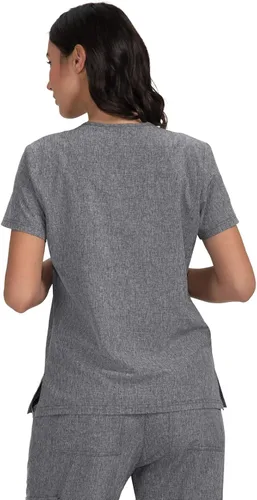 Vista 2 de KOI Basics 373 Becca - camisa médica para mujer