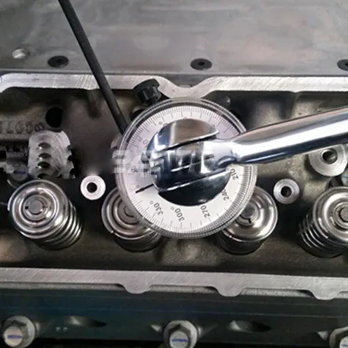Vista 3 de Llave dinamométrica ajustable 1/2 medidor de ángulo de accionamiento llave de torsión medidor de medición herramienta de garaje para coche