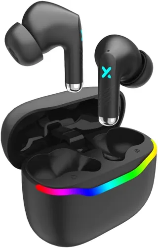 Vista 2 de RadioShack Auriculares inalámbricos para juegos con cancelación de ruido 3304452 (negro)