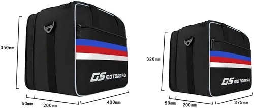 Vista 6 de Bolsa de Equipaje Interior de Motocicleta Expandible Estuche Superior Pannier Bolsa de Sillín Para BMW R1200GS R1250GS ADV LC 2004-2022 F850GS