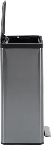 Vista 2 de Paquete de basura Rubbermaid 12G Step-On con papelera Rubbermaid 1.6G semicircular