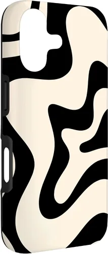 Vista 3 de 60s 70s Aesthetic Swirls Case for iPhone 17