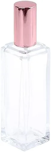 Vista 8 de Botella recargable portátil de vidrio atomizador de botella de vidrio sub-botella de viaje, rosa, 0.3 fl oz