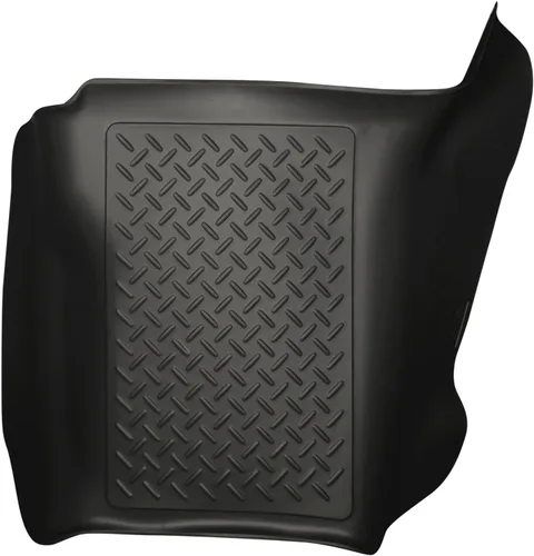 Vista 12 de Husky Liners Tapetes Weatherbeater Compatible con Ford F-250/F-350 doble cabina SOLO 2011-2016 Fila 2, 1 pieza, negro - 19701