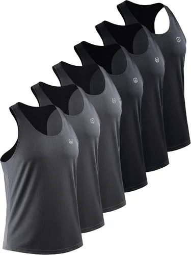 Vista 55 de NELEUS Camiseta sin mangas para hombre para entrenamiento, correr, gimnasio, atlética