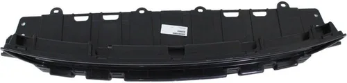 Vista 4 de Evan Fischer Rejilla de parachoques compatible con Honda Civic Sedan 2009-2011 de 2 puertas Coupé texturizado negro plástico frontal central
