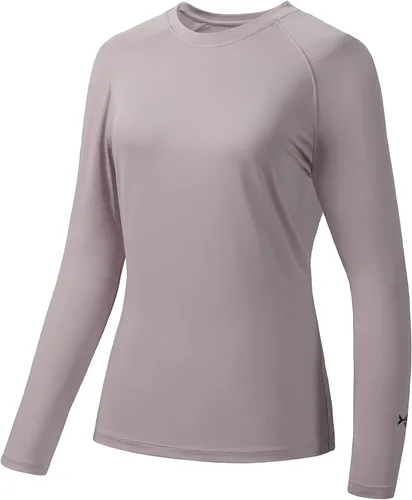 Vista 6 de BASSDASH – Camiseta de manga larga para mujer con protección solar UV UPF 50+ para pesca y senderismo Negro