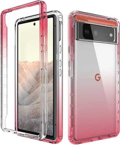 Vista 166 de Pzwoxukhov Funda para Xiaomi Poco M3 M2010J19CG M2010J19CI Caso, alta transparencia, color degradado, funda de absorción de impactos anticaída