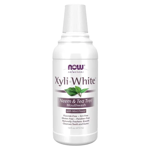 Vista 8 de NOW Solutions, Enjuague bucal Xyliwhite™, sabor Cinnafresh, refresca naturalmente el aliento, limpia dientes y encías, 16 onzas