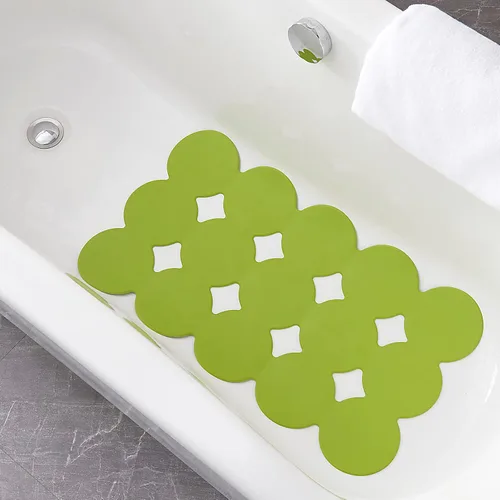 Vista 11 de Webos Tapete Antideslizante Patentado para Bañera Tapetes de Ducha y Baño con Ventosas Fuertes Goma Natural Suave Resistente Agarre Superior