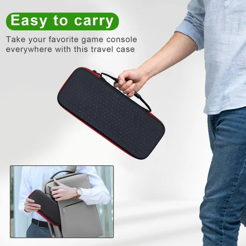 Vista 7 de Funda de transporte para cubierta de vapor, juego de accesorios 3 en 1 con cubierta de vapor, protector de silicona suave y funda de transporte