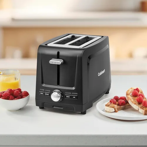 Vista 2 de Cuisinart Core Collection Tostadora de 2 rebanadas Ranuras extralargas para pan artesanal, bagel Quickview de elevación alta™ Función