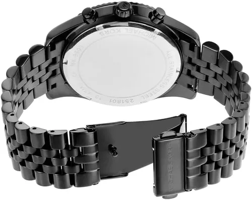 Vista 4 de Michael Kors - Reloj cronógrafo Lexington de acero inoxidable