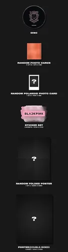 Vista 3 de Blackpink 2º mini álbum [Kill This Love] [Random Ver.] - Paquete de CD, fotolibros, tarjeta de fotos, póster plegado con beneficio de pedido previo