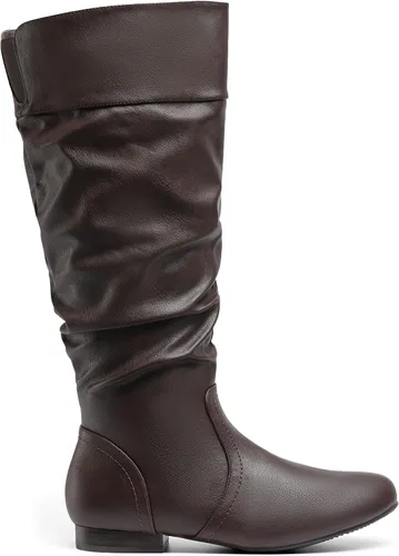 Vista 3 de DREAM PAIRS Botas altas hasta la rodilla para mujer