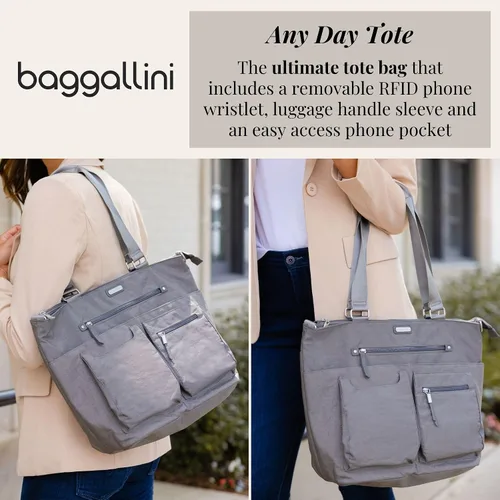 Vista 2 de Baggallini Bolso para cualquier día con pulsera para teléfono RFID