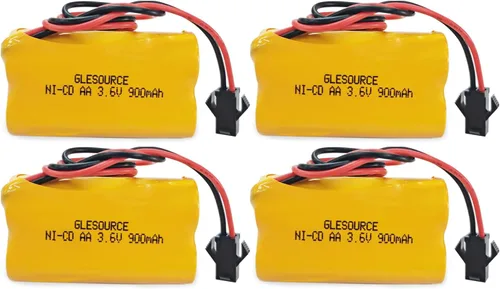 Vista 8 de XUNTU Batería de repuesto NiCad de 3.6V 900mAh AA ELB-B001 compatible con Lithonia ELB-B001 Lithonia EU2 LED Interstate ANIC1566 Unitech 0253799 Luz