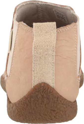 Vista 3 de KEEN Botines Mosey Chelsea de cuero para mujer, SafariAbedul