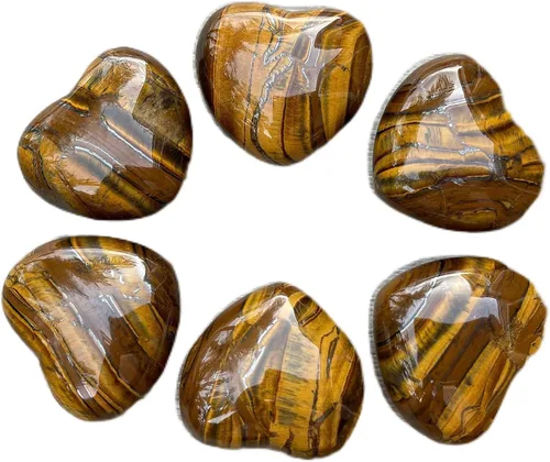 Vista 67 de Corazón hinchado de piedras preciosas al por mayor, corazones hinchados de piedras preciosas pulidas, piedra de palma de cristal, corazón de cristal