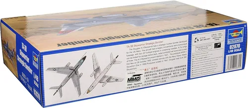 Vista 2 de Trumpeter TA 3B Skywarrior Strategic Bomber Modelo Kit