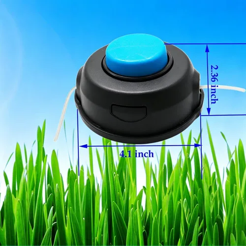 Vista 5 de Cabezal de recortadora T25 966674401 para Husqvarna 128LD 223L 124L 125L 128L 128LDX 128R 128RJ 122L 125C 125LDX 223R 322C 323C 325CX 326CX