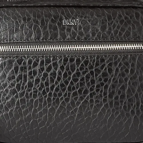 Vista 3 de DKNY Abby Th - Bolso de mano, negroplateado, NegroPlata