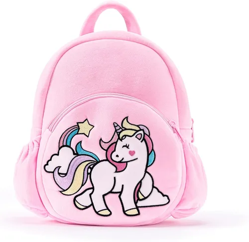 Vista 33 de Lazada Mochila para niños pequeños, juguetes de animales de peluche, mochila pequeña, color gris, 9.5 pulgadas