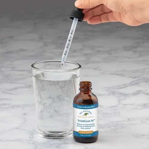 Vista 3 de Native Remedies SciatiGon Medicine - 2 onzas líquidas