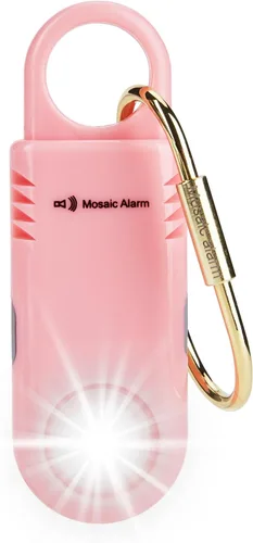 Vista 12 de 135dB recargable alarma de seguridad personal luz estroboscópica antideslizante agarre llavero sirena para mujeres estudiantes linterna senderismo