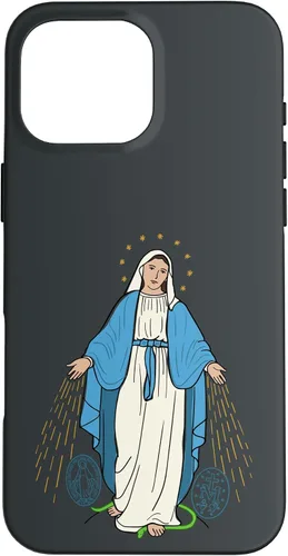 Vista 19 de Nuestra Señora de Gracia - Funda Milagrosa Virgen de la Medalla para iPhone 17