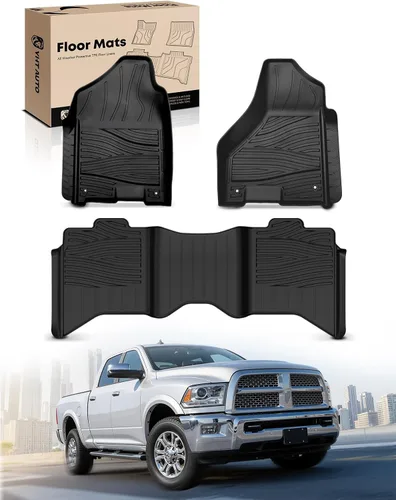 Vista 12 de YHTAUTO Alfombrillas para Ram 1500/2500/3500 2009-2018, 1500 Classic 2019