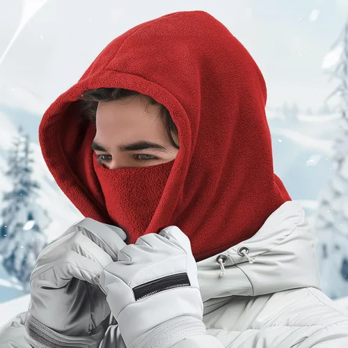 Vista 26 de Joyoldelf Máscara de esquí para hombres y mujeres, pasamontañas, máscara facial completa de invierno, máscara deportiva transpirable