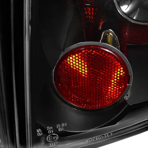 Vista 8 de SPEC-D TUNING JDM - Luces traseras negras compatibles con Volkswagen Golf MK5 GTI Rabbit R32 2006-2009, conjunto de par izquierdo + derecho