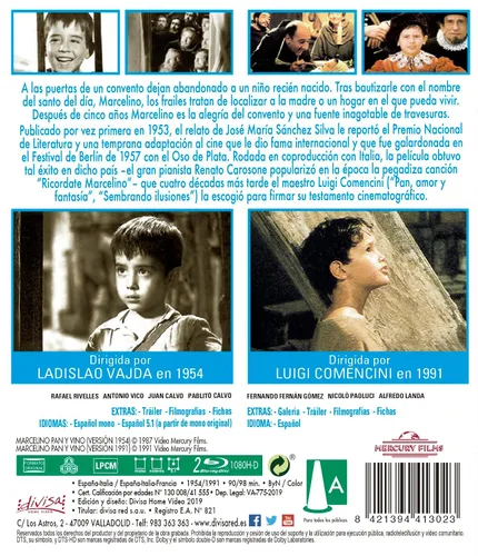Vista 2 de Marcelino pan y vino (1955 y 1991) (Non USA Format)
