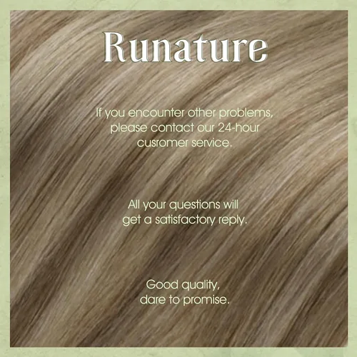 Vista 86 de RUNATURE Extensiones de cabello humano con punta en U, color marrón ceniza a rubio platino