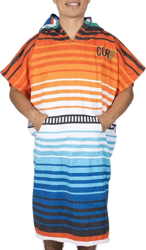 Vista 11 de COR Surf - Poncho de toalla de cambio con capucha y bolsillo delantero Toalla gruesa de microfibra de secado rápido Fits Teens & Petite Adults