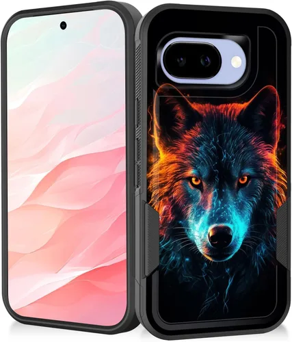 Vista 59 de Funda para Pixel 7a, resistente de doble capa híbrida de policarbonato duro de goma suave a prueba de golpes para Google Pixel 7A 6.1 pulgadas