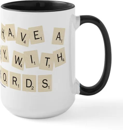 Vista 69 de CafePress Logo Taza de café de cerámica de 15 oz (15.0 fl oz)