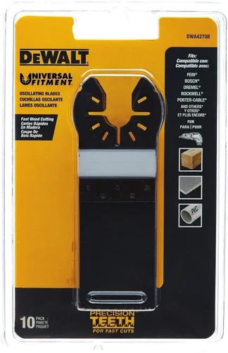 Vista 3 de DEWALT Hoja de dientes de precisión DWA4270B (paquete de 10), 1-1/4 pulgadas