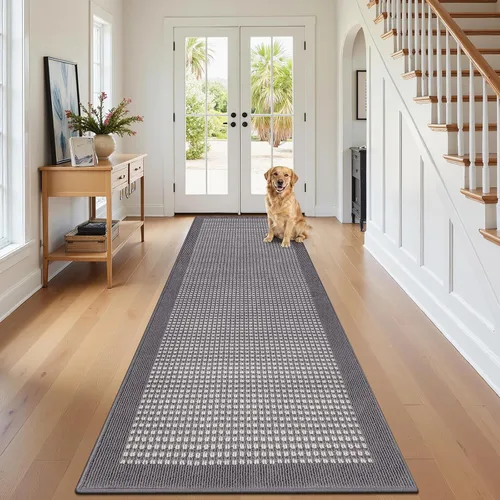 Vista 36 de Ileading Tapete para puerta de interior de 24 x 36 pulgadas, absorbente para perros, tapete de bajo perfil para entrada pequeño con respaldo de goma