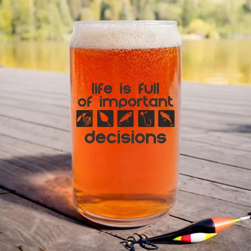 Vista 9 de Lata de cerveza para hombre de 16 onzas para hombres, regalos de pesca para hombres, vaso para el día del padre, regalos para taza de pescador